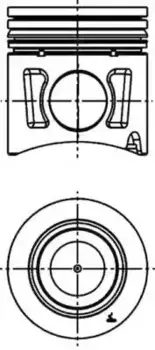 поршневая группа !d135 R6 \Iveco Strallis/Eurotrakker дв.F3BE0681 C/B/F 40 340 962 KS