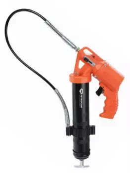 PP100307 Двухрежимный пневматический шприц для смазки, 413 бар, 1/8' BSPT, гибкий шланг PETROPUMP