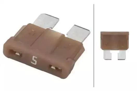 предохранитель (5A) бежевый!\ 8JS 711 684-002 HELLA