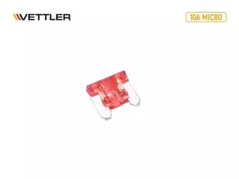 ПРЕДОХРАНИТЕЛЬ ПЛОСКИЙ MICRO 10А VETTLER 10AMICRO