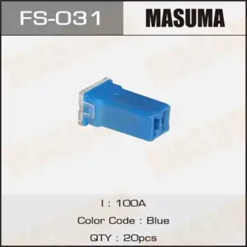 предохранитель силовой! 100A синий\ FS-031 MASUMA