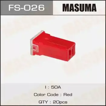 предохранитель силовой! 50A красный\ FS-026 MASUMA