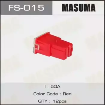 предохранитель силовой! тип 'мама' 50A красный\ FS-015 MASUMA