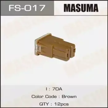 предохранитель силовой! тип 'мама' 70A коричневый\ FS-017 MASUMA
