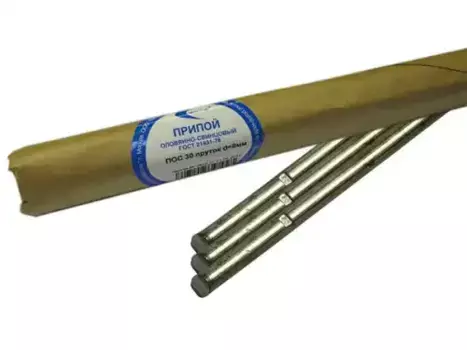 припой! ПОС 30 пруток ф8мм\ 10285 ВЕКТА 21 ВЕК