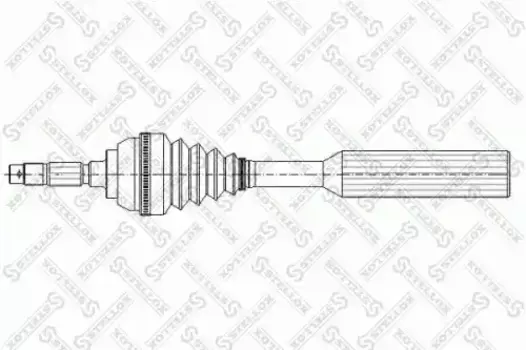 Вал приводной в сборе STELLOX 158 1053-SX