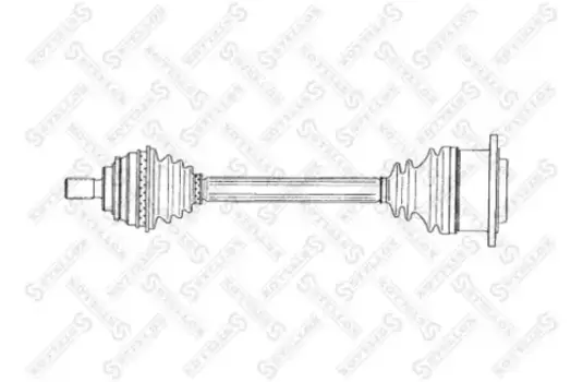 Вал приводной в сборе STELLOX 158 1768-SX