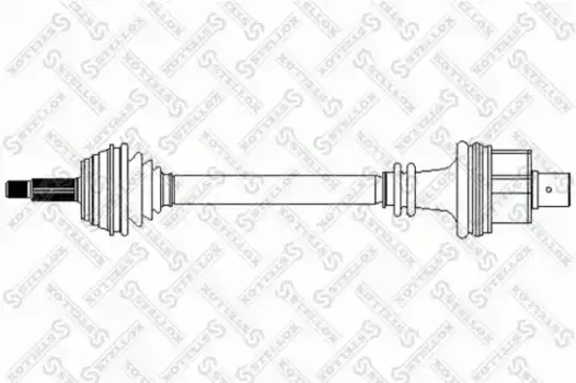Вал приводной в сборе STELLOX 158 1020-SX