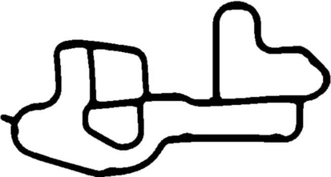 прокладка ДВС!\ Smart 0.6 99> 135.471 ELRING