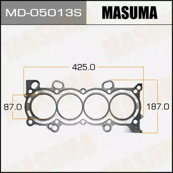 Прокладка ГБЦ MASUMA MD-05013S