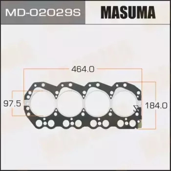 Прокладка ГБЦ MASUMA MD-02029S