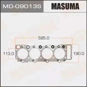 Прокладка ГБЦ MASUMA MD-09013S