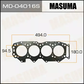 Прокладка ГБЦ MASUMA MD-04016S