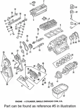 Прокладка ГБЦ MITSUBISHI MD199174