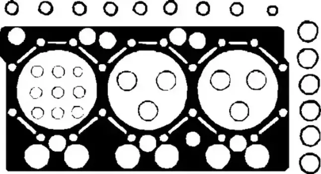 Прокладка ГБЦ ELRING 750.530
