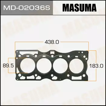 Прокладка ГБЦ MASUMA MD-02036S