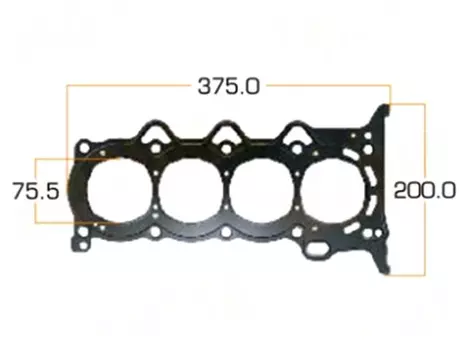 Прокладка ГБЦ MASUMA MD-01015S