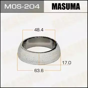 Прокладка глушителя MASUMA MOS204