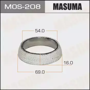 Прокладка глушителя MASUMA MOS-208
