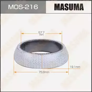 Прокладка глушителя MASUMA MOS-216