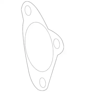 Прокладка глушителя MB 219 492 00 80