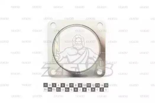 Прокладка глушителя ZEVS GEM64680