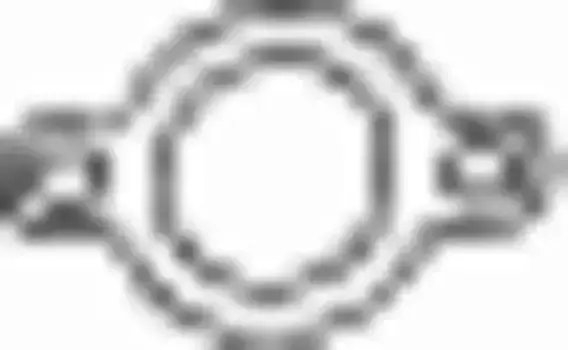 прокладка катализатора!\ Ford Escort/Fiesta/Orion 1.3-1.8/2.0/1.8D 91-00 256-068 BOSAL