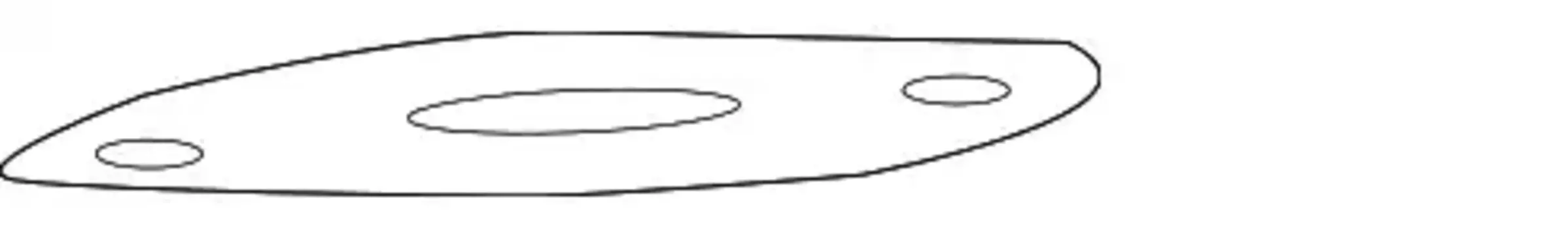 прокладка клапана ОГ!\ MB W201/211/212 3.0D 05> 642 142 18 80