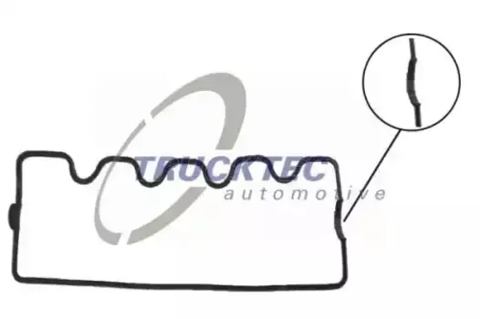 Прокладка клапанной крышки TRUCKTEC 02.10.008