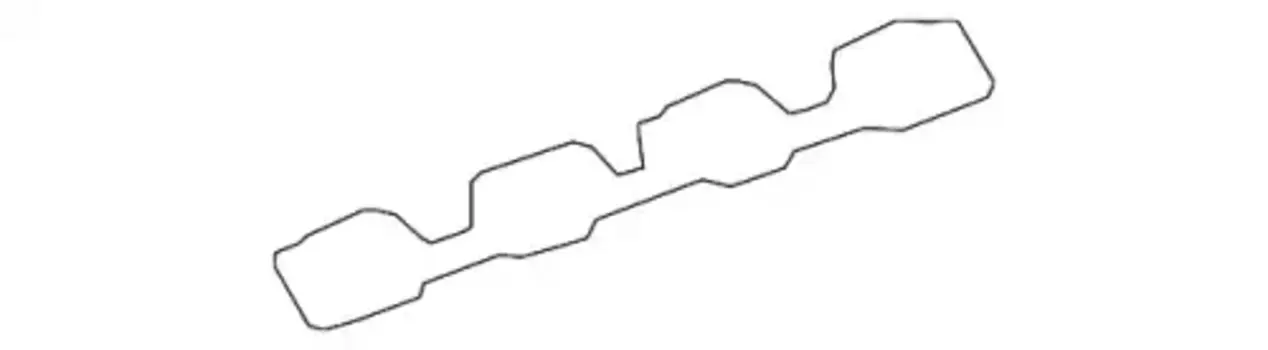 Прокладка коллектора LAND ROVER 4628226