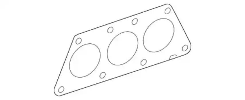 Прокладка коллектора MB 2761420180
