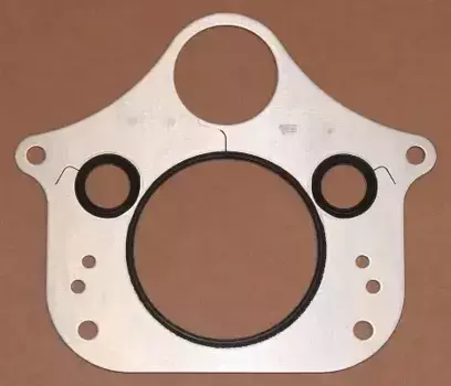 прокладка масляного радиатора!(м) \ MAN 574.821 ELRING