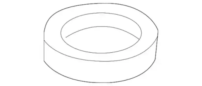 прокладка под пруж. пер.! h5\ MB W202/T202/C208/W210/T210 93-03 2103210184