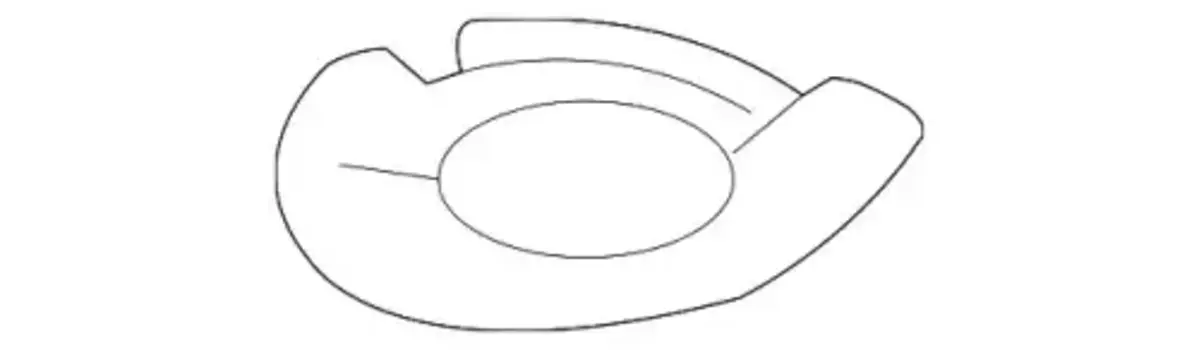 прокладка под пружину! задняя\ MB W204 204 324 01 84