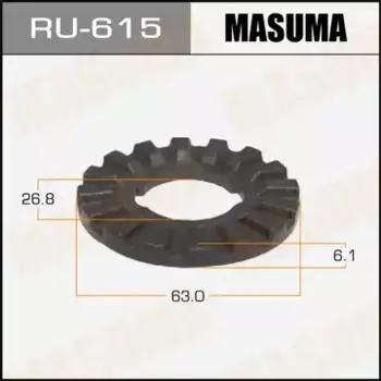 прокладка сайлентблока уплотн.! d=26.8mm\ Subaru Forester/Impreza/Legacy 88-05 RU-615 MASUMA