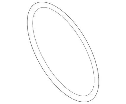 прокладка термостата!\ Mazda LF01-15-116A