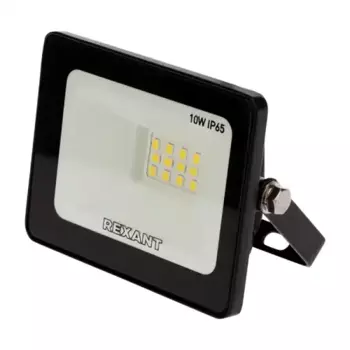 прожектор! светодиодный 10Вт 200-260В IP65 800 лм 6500 K холодный свет\ 605-001 REXANT