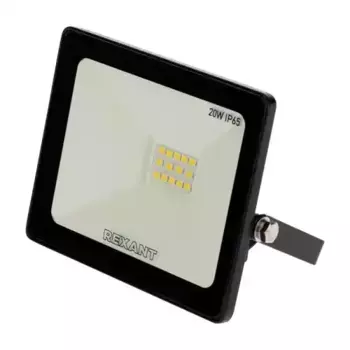 прожектор! светодиодный 20Вт 200-260В IP65 1600 лм 6500 K холодный свет\ 605-002 REXANT