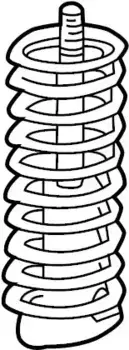 Пружина 5Q0511121BF VAG