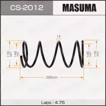 пружина пер.!\ Nissan Cefiro PA33 2.5 VQ2 98-01 CS-2012 MASUMA