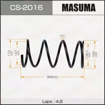 пружина пер.!\ Nissan X-trail T30 2.0 4WD 00-02 CS-2016 MASUMA