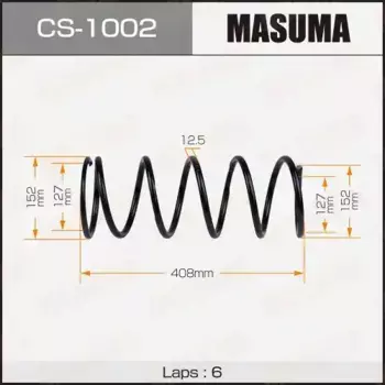 пружина пер.!\ Toyota Carina 1.6-2.0 92-97 CS-1002 MASUMA