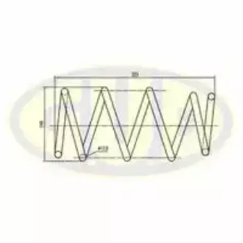 ПРУЖИНА ПЕРЕД REN LOGAN I 04-14/DAC SANDERO I 10-12 GCS017003 GUD