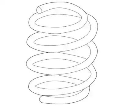 ПРУЖИНА ПОДВЕСКИ 212 321 11 04 MB