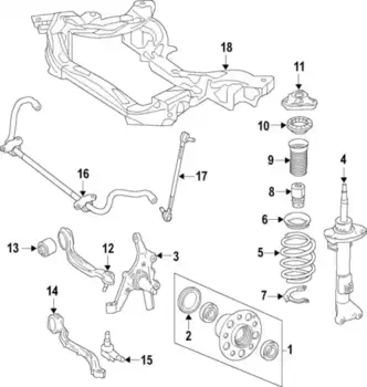 ПРУЖИНА ПОДВЕСКИ ВИНТОВАЯ 218 321 37 04 MB