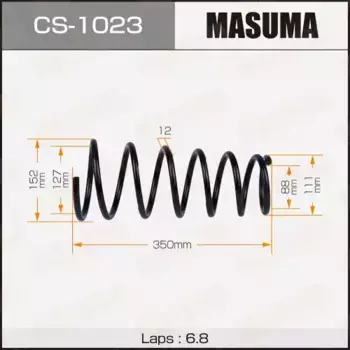 пружина зад.!\ Toyota Runx 4WD 01> CS-1023 MASUMA