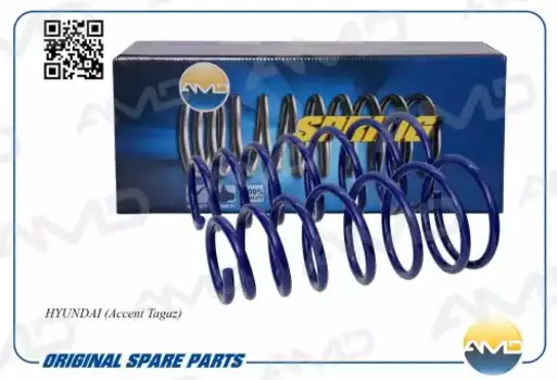 пружина задн.!\ Hyundai Accent 1.3/1.5 99>