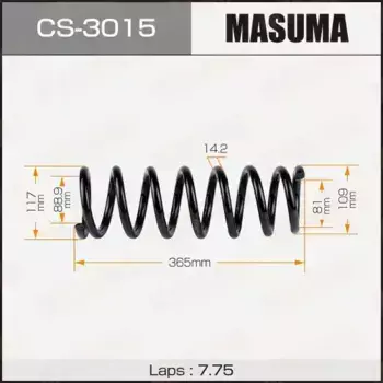 пружина задняя левая! H 363\ Mitsubishi Outlander CS3015 MASUMA