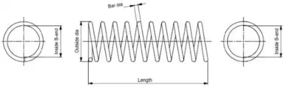 пружина задняя!\ Mazda Demio 1.3-1.5 16V 98> SP2599 MONROE