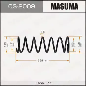 пружина задняя!\ Nissan WingRoad 99-06 CS2009 MASUMA